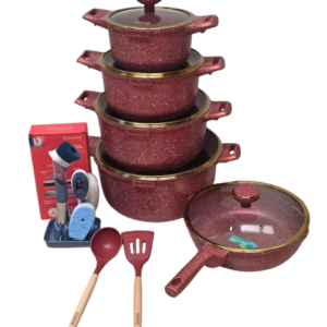 12pcs vera granite donnar cookware set(1 6)