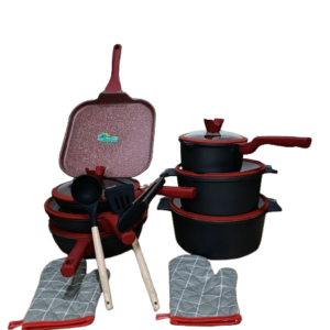 21pcs rell non stick cookware set (1 15)