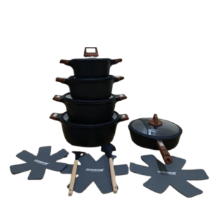 15pc donnor rich non stick cookware set(1 18)