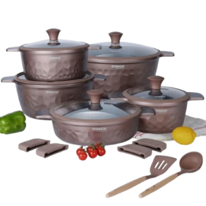 10 pcs gorgeous donnor granite cookware set(1 7)